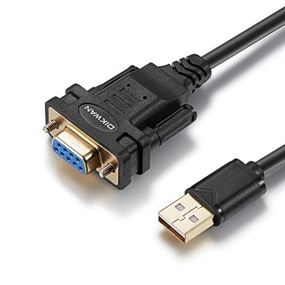 USB to RS232 Serial Adapter FTDI Chip 6ft Windows Mac