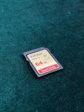 SanDisk Extreme SDXC UHS-I 64 GB Memory Card