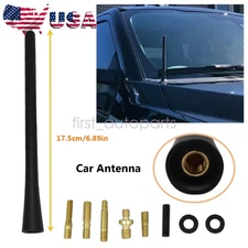 7" Universal Short Car Auto Antenna AM/FM Radio Aerial Whip Black