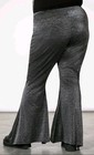 Killstar Wicked Weekender Flares Pants 4XL Grey Women New Goth Alternative — photo 2