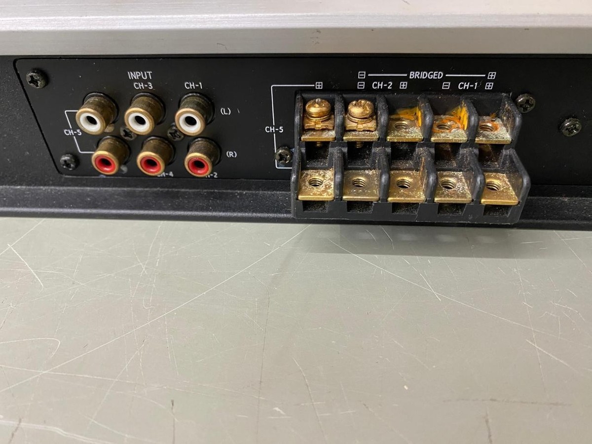 Alpine MRV-F450 5 Channel Car Amplifier 850W Max Power Tested