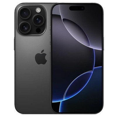 Apple iPhone 16 Pro Max 256GB T-Mobile Only - Black Titanium  Good Condition!