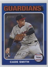 2024 Topps Heritage High Number Dark Blue Border Cade Smith #611 1kn1