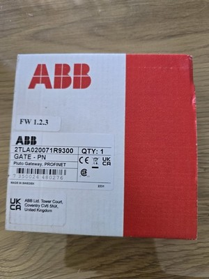 NEW ABB 2TLA020071R9300 ABB PLUTO GATEWAY PROFINETFREE SHIPPING 