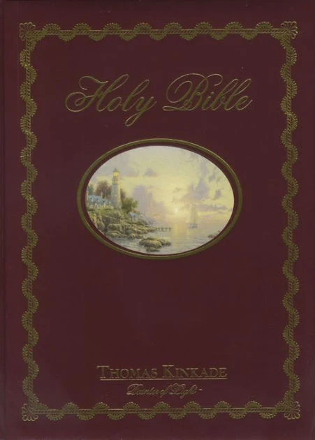 NKJV Lighting the Way Home Family Bible Hardcover by Thomas Kinkade HARDBACK - Image 5
