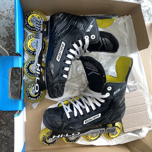 Bauer R5 hi-lo Jr Chassis Inline Skate, 72726868 GREAT Condition. SIZE Youth 6 