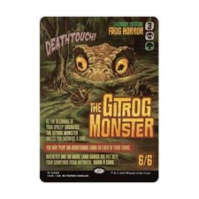 WotC Innistrad Remastered The Gitrog Monster (Showcase) (MR) (Foil) NM