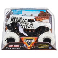 Monster Jam, Official Grave Digger Monster Truck, Collector Die-Cast Vehicle,...