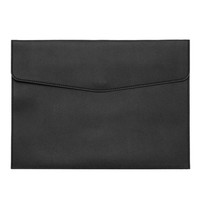 FüR Pu Leder A4 Aktenordner, Dokumentenmappe Organizer Stil 2, Schwarz