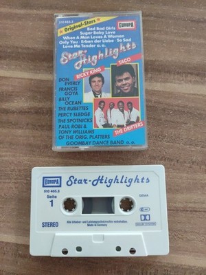 Star Highlights - The Drifters uvm. - Europa - MC Kassette Tape