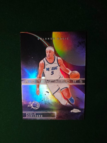 2025-26 TOPPS CHROME UPDATE: AC-7 ACTIVATORS PAOLO BANCHERO ORLANDO MAGIC SP
