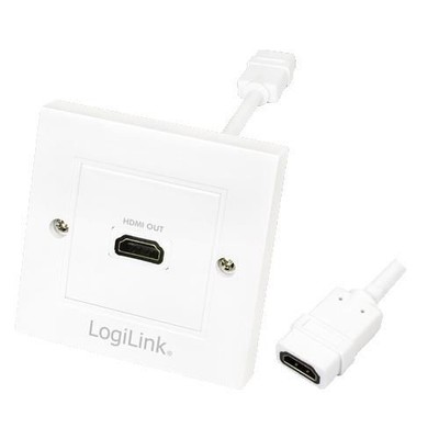 LogiLink AH0014 HDMI Cable Type A (Standard) White ~E~