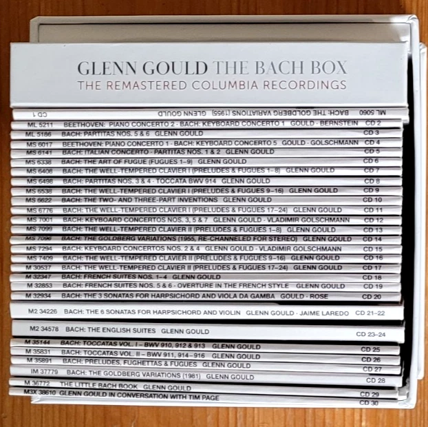 Glenn Gould The Bach Box - The Remastered Columbia Recordings - Image 4 of 4