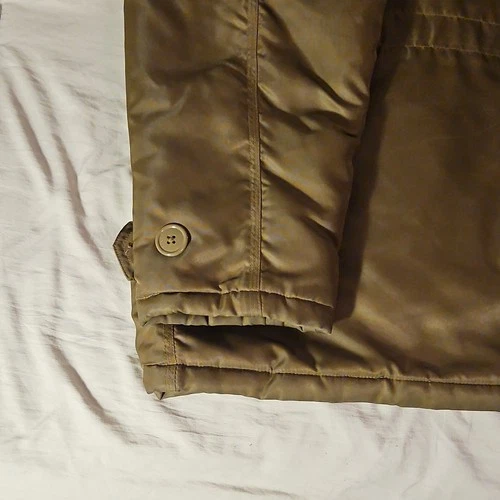Vintage Y2k GAP Hooded Parka Snorkel Men's L Army Green image 13