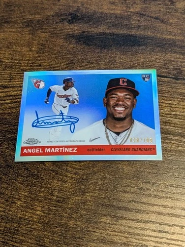 2025 Topps Chrome Platinum Angel Martinez Auto Refractor /199 CPA-AM