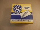 Full Box Of 100 General Electric GE No.55C Telephone Lamps/bulbs