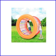 Durable 73" Inflatable Colorful Wheel – Ideal for Pool, Lawn, or Park Fun