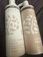 Purezero Clean Beauty Moisturizing Shampoo & Conditioner Coconut Milk 20 fl oz 0.95 per fl oz