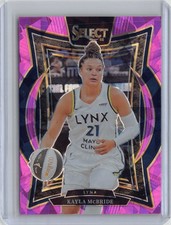 2025 Panini Select WNBA #97 Kayla McBride Pink Ice Prizms