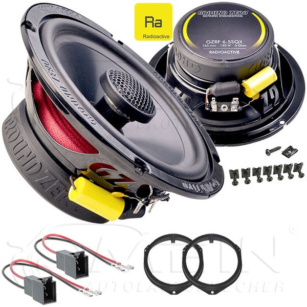 Ground Zero Lautsprecher FüR Opel Corsa C 2000-2006 Front Vorn 2-Wege 140W #BIF6-image