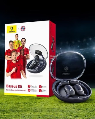 Baseus Eli Sport 1 Open Ear Kopfhörer Bluetooth, Direktionale Akustik NEU&OVP 