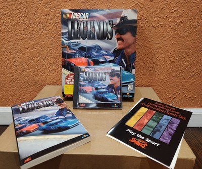 CLASSIC - NASCAR Legends, 1999, PC Game Big Box CD ROM Windows 98/95 CIB