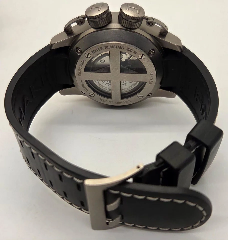 Rare Hamilton Khaki Frogman Titanium Automatic Swiss Watch - Image 2 of 4