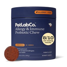 PetLab Co. Allergy Immune Daily Probiotics for Dogs. Supports Large Dogs