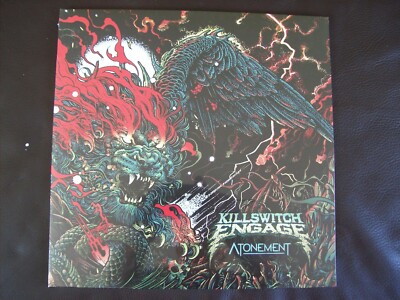 Killswitch Engage - Atonement Vinyl LP + A4 Signed Print Brand New 