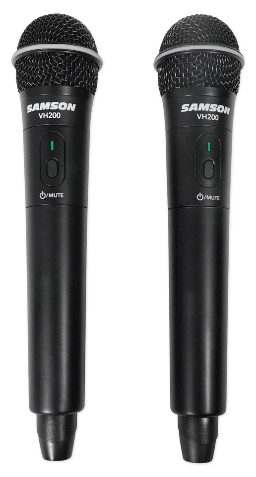 Samson Stage 200 Dual-Channel Handheld VHF Wireless System with Two Q6 Dynamic - Image 3 of 4