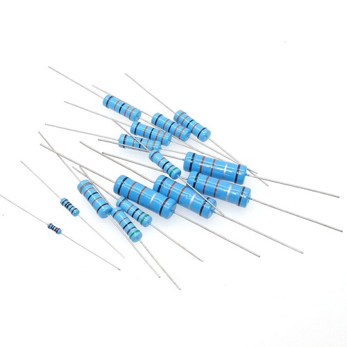 1/2 Watt Widerstand 1% 1 Ohm Bis 1M Ohm Metallfilm Widerstände 24-Wert Auswahl - Picture 3 of 14