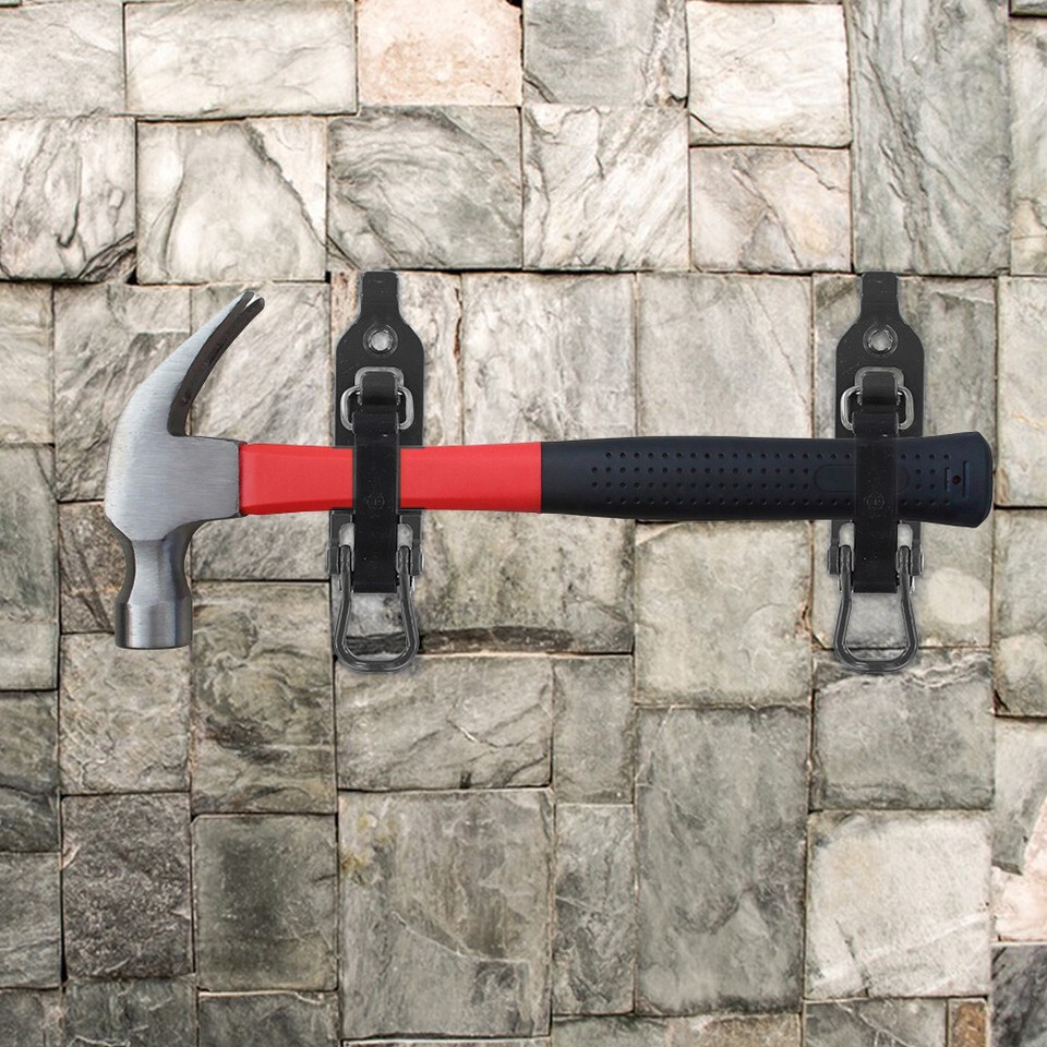  4 Pcs Shovel Mount Multipurpose Shovel Holder Clamp Wall Mount Kit