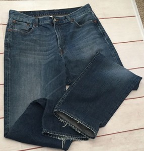 Lucky-Brand-Jeans-Men-039-s-36x31-Dungarees-Classic-Fit-Zip-Fly-OL-Thunder-Blue