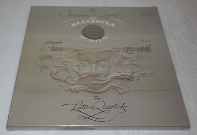 Cleveland Quartet Beethoven The Late Quartets RCA 4 Record Set 1983 Sealed