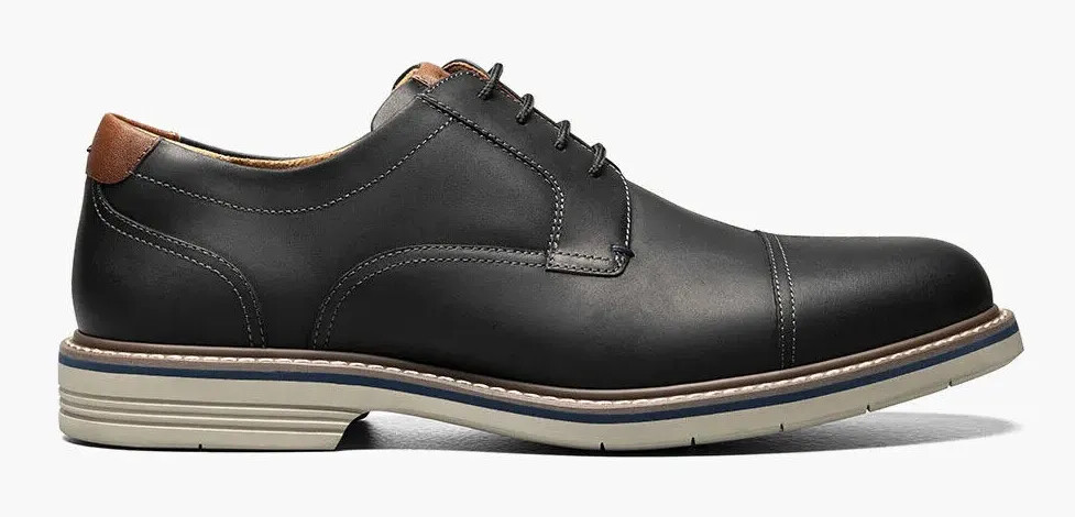 SAOLA Florsheim Norwalk Cap Toe Oxford nero