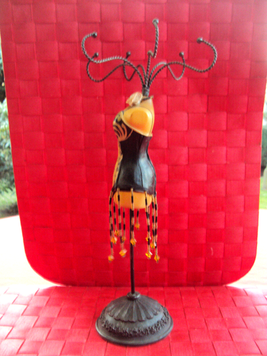 Schmuck-Puppe Schmuckhalter Schmuckständer ca. 29cm hoch - Bild 7 von 11