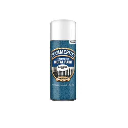 Hammerite Smooth Direct To Rust Aerosol Quick Drying Metal Spray Paint 400ml - Image 4 of 4