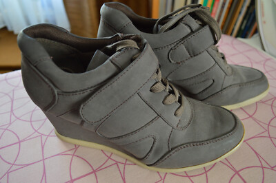 Damen Stiefeletten Gr.40, Grau