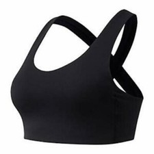 New Balance Fuel Bra WOMENS SIZE XS XSMALL BLACK NEW