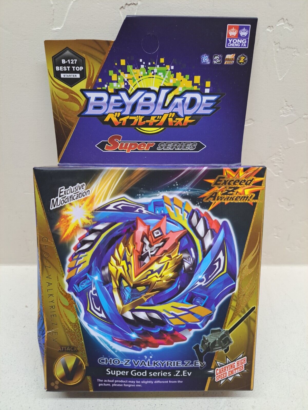 AncientKart Spinning Bey Cho-Z Valkyrie Zenith Evolution Driver with  Launcher & String (Multicolor) - Spinning Bey Cho-Z Valkyrie Zenith  Evolution Driver with Launcher & String (Multicolor) . Buy Beyblade Burst  Cho Z