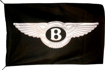 BENT-FLAG LANDSCAPE BLACK 5 X 3 FT 150 X 90 CM