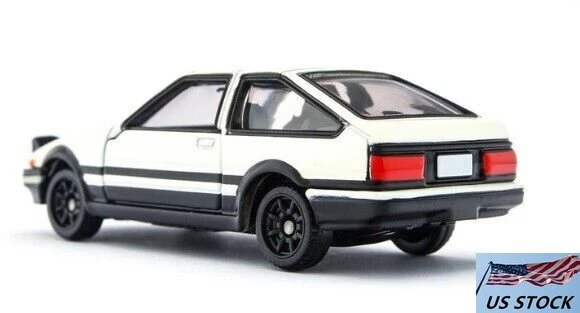 1:64 Initial D AE86 Diecast Car Takara Tomy Dream Tomica Trueno 藤原とラふ店 - Image 3 of 4