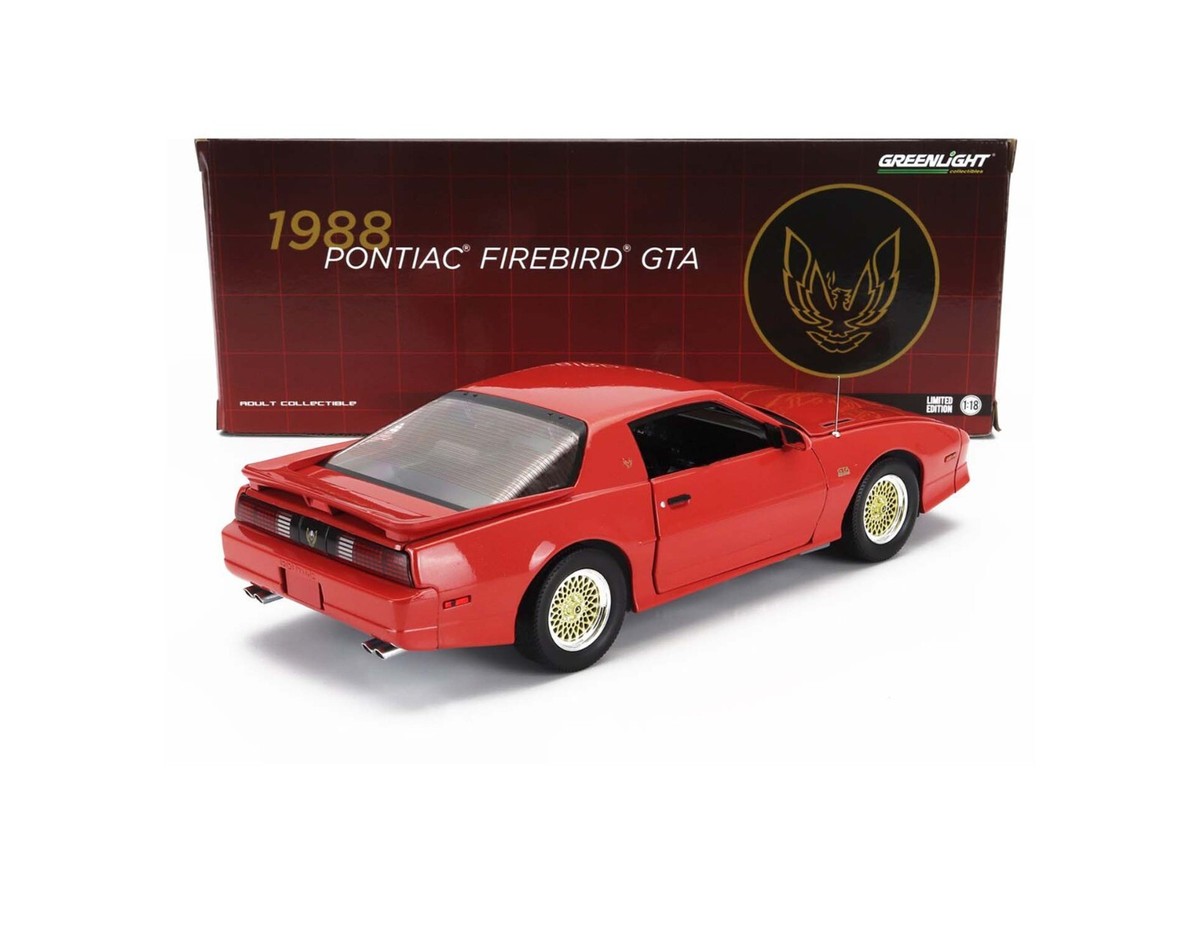 グリーンライト 1/18 ポンティアック GTA 1988 PONTIAC FIREBIRD TRANS AM GTA RED 1:18 SCALE | eBay