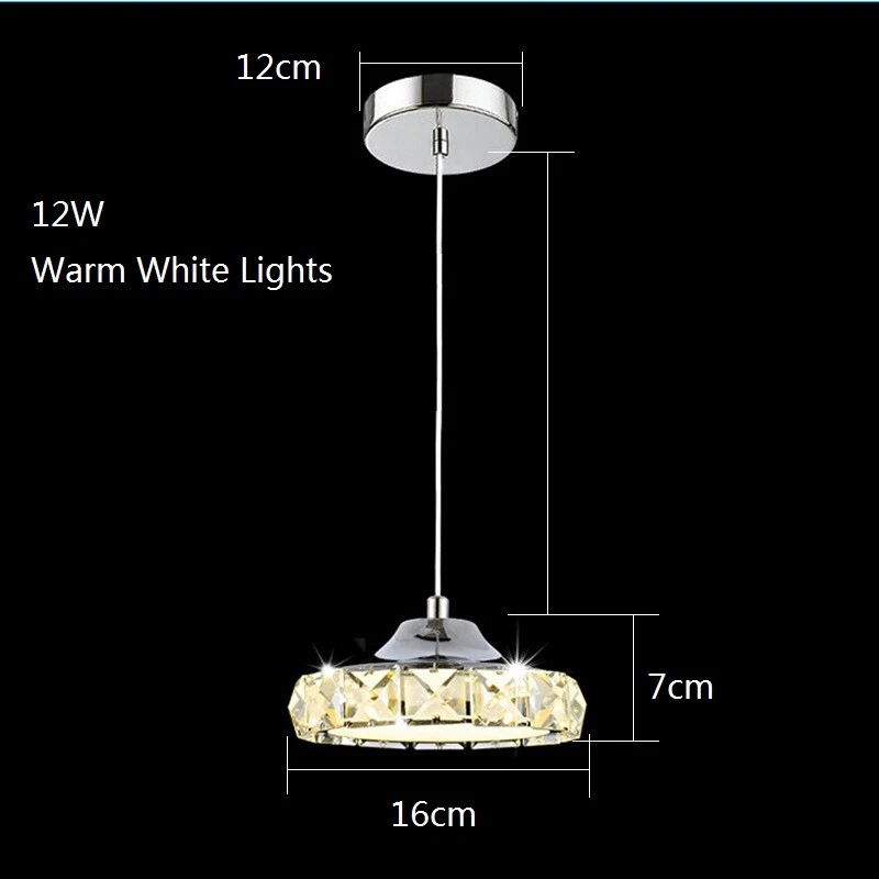 3X Crystal Lamp Bar Pendant Light Kitchen Chandelier Lighting Bar Ceiling Lights - Image 2 of 4
