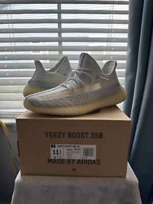 Size 11.5 - adidas Yeezy Boost 350 V2 Cloud White Non-Reflective