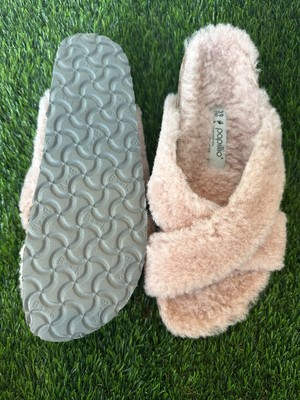 Birkenstock EUC Papillio Daytona Teddy Kristall Rose PLATEAU Birkenstock EUC Papillio Daytona Teddy Kristall Rose PLATEAU