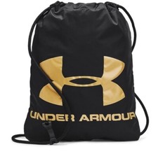 UNDER ARMOUR OZSEE BLACK/GOLD GYM BAG NEW