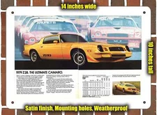 Metal Sign - 1979 Chevrolet Performance (Sign Variant #2)