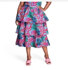 Tabitha Brown for Target Tropical SKIRT - Size LARGE -  New with tags