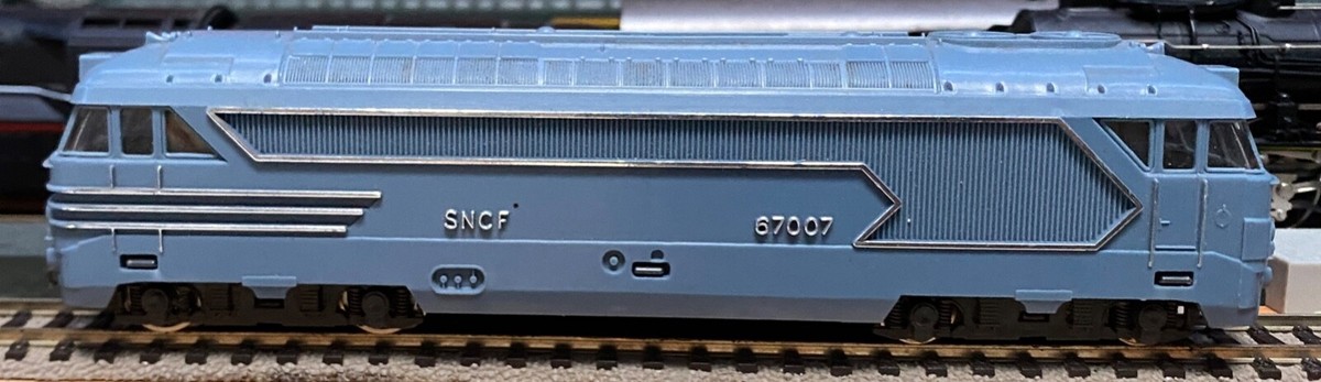 Locomotive Diesel Jouef BB67007 SNCF Bleue - Issue Du Coffret 7323 - Occasion